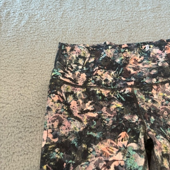 Lululemon Wunder Under Crop (High-Rise) *Full-On Luon 21" Dappled Daze Multi 8 - Picture 4 of 10
